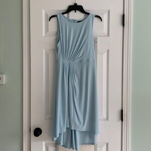 White House Black Market Sky Blue High-Low Dress
